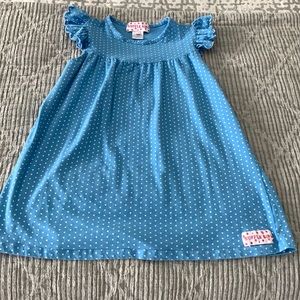 Ruffle Girl blue dress size 7